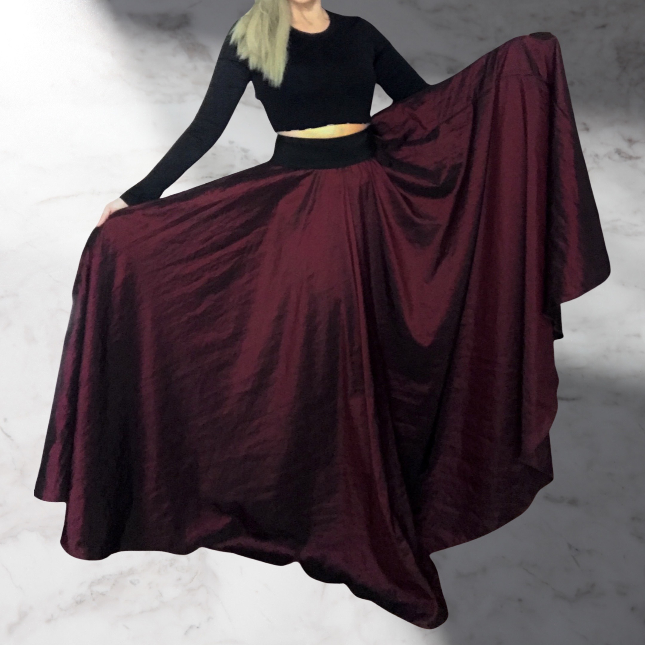 Dlouhá společenská sukně BOROS SK-L-VIN08